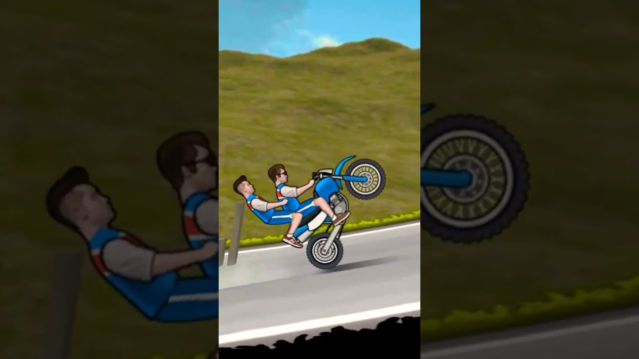 moto cross course wheelie challenge jeux YouTube