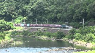 643 2008年8月 伯備線 EF64 3-1