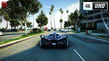 GTA V 2020 - Realism Beyond - Ray-Tracing - Photorealistic Graphics MOD Gameplay - 4K - Cinematic