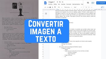 ⚡Convertir imagen en texto editable [Google Docs]