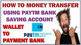 How To Add Money Paytm Wallet And Transfer To Paytim Savings Bank Account