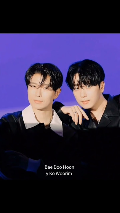 Bae Doo Hoon y Ko Woorim_ Suspiras?😉