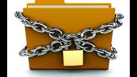 HOW TO - LOCK A FOLDER ON WINDOWS 7/8/10/VISTA/XP