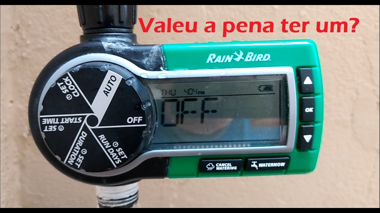 Controlador de torneira da RainBird, vale a pena?