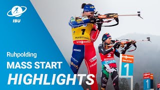 World Cup 22/23 Ruhpolding: Women Mass Start Highlights