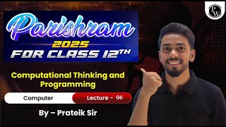 Computational Thinking and Programming Lec 6 |subject :- computer science #computer #computerscience