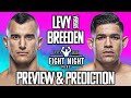 UFC Fight Night: Natan Levy vs. Mike Breeden Preview &amp; Prediction