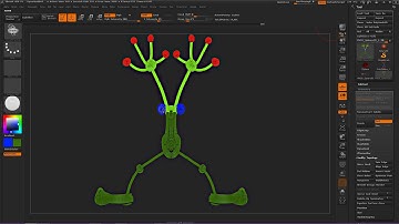 Zbrush4R6 Curve Strap Snap Brush