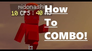 How To Combo Minecraft Cubecraft PvP! Full Tutorial