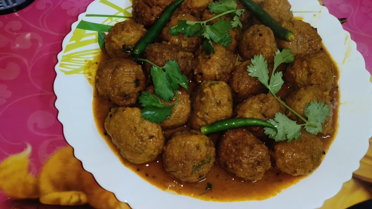 Kofta curry recipe
