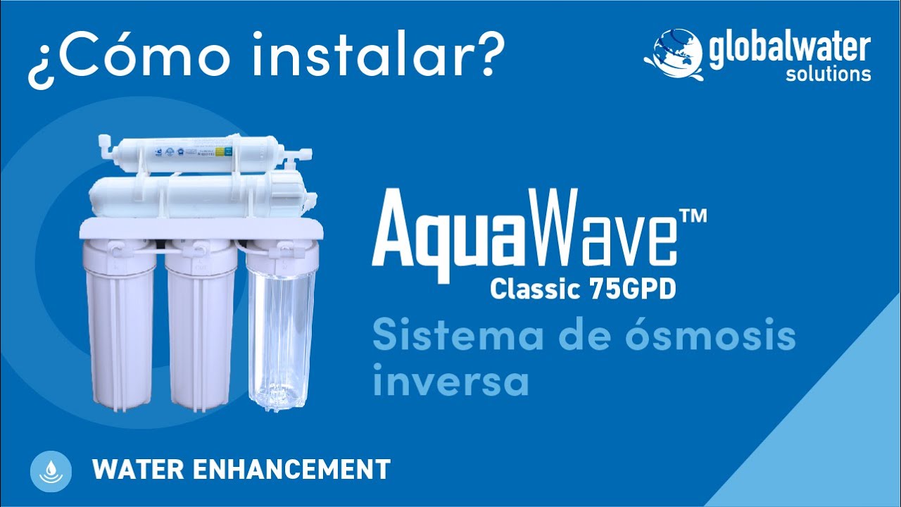 GWS | Aquawave Classic 75GPDF - Vídeo de instalación - es