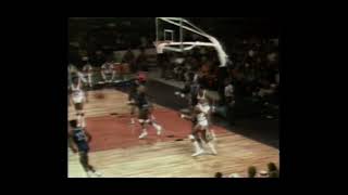 Pete Maravich flashy behind the back fake pass