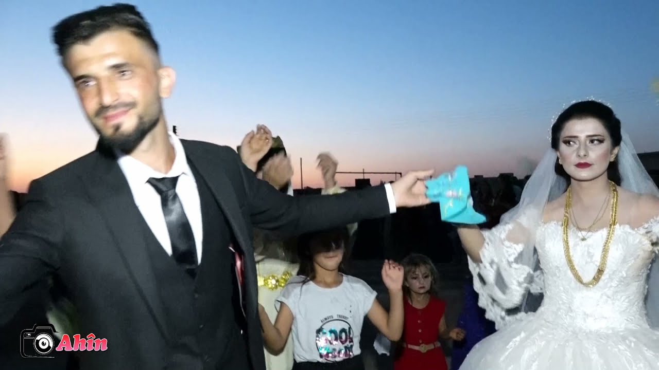 أفراح كوباني قرية سيف علي حفلة زفاف شيار & سارة ،،الفنان شيخ نبي و الفنان خليل جان ,,,(3),,,