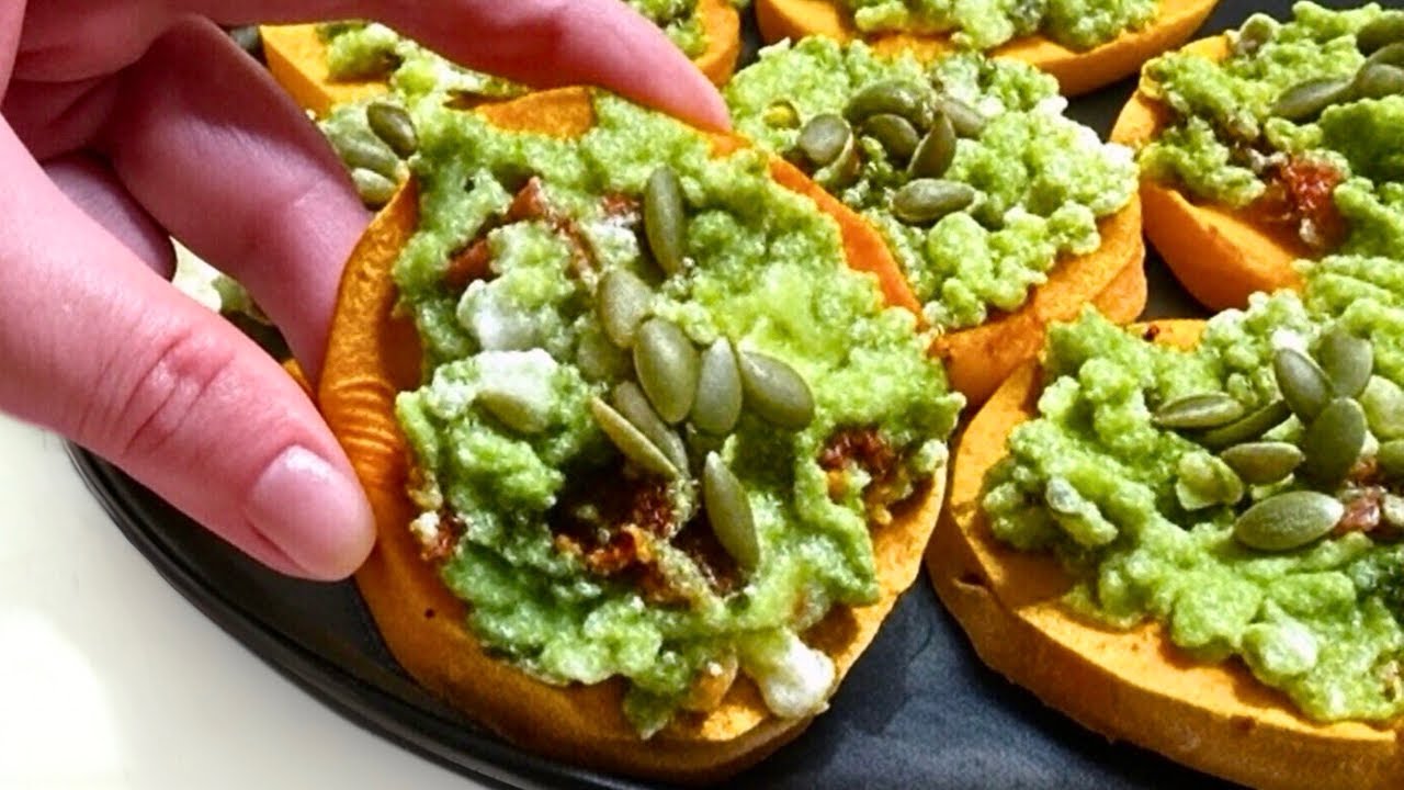 Easy Sweet Potato Bites | Healthy Party Appetizer 🍠.