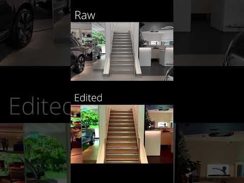 Raw Vs Edited - The Process Behind it.. Rolls Royce Showroom  #rollsroyce #showroom #luxury #viral