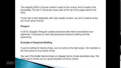 Panda Penguin and Venice Notes Video Part 1