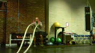 Rope Drill Lateral Shuffle w Big Loops