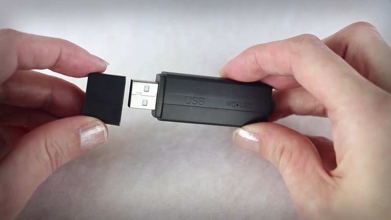 Electronics Flash Drive Voice Recorder Spy Tec MQ U350 8GB Voice 