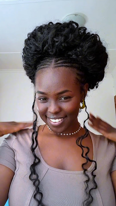 conrows with curls