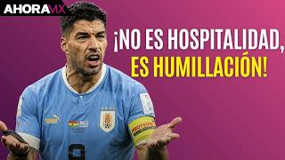 Suárez explota contra EE.UU. y la FIFA, denuncia trato de criminales a selecciones