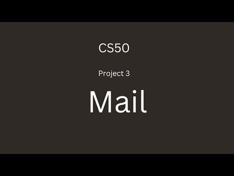 CS50 Project-3 : Mail