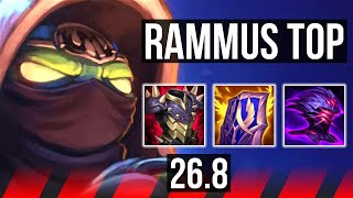 RAMMUS vs YASUO (TOP) | 30K damage | KR Master | 26.8
