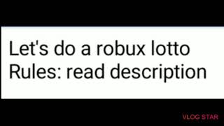 robux lotto!!!!! rules in description screenshot 5