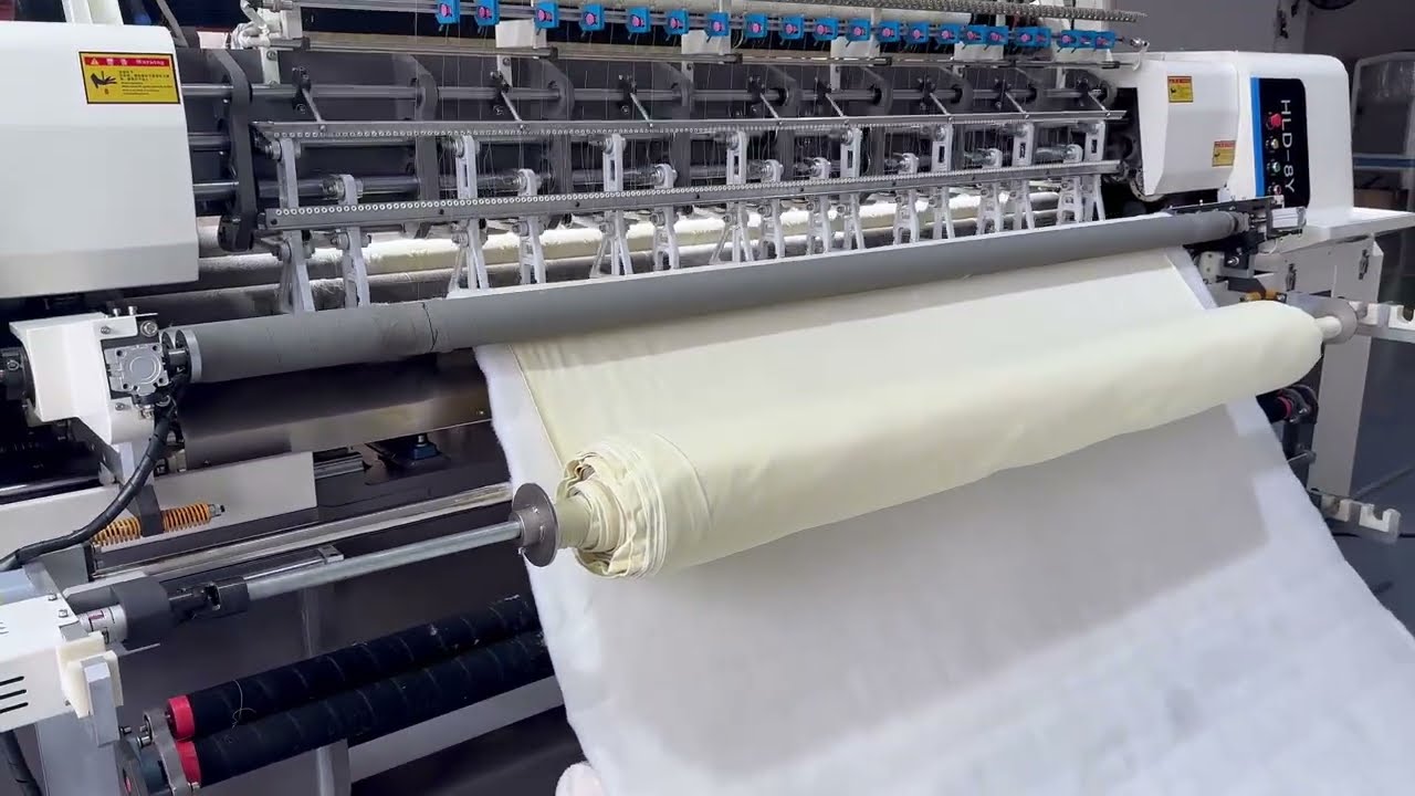 ⚙️ Hualianda Multi-Needle Lock Stitch Quilting Machine — Built for Power and Precision