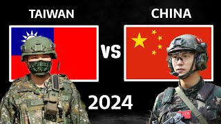 Taiwan vs China Military Power Comparison 2024 | China vs Taiwan Military Power 2024