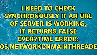 android.os.NetworkOnMainThreadException