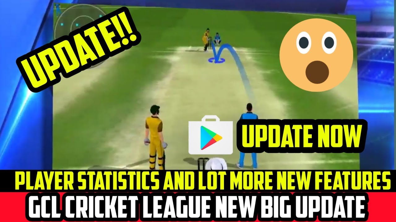 GCL Cricket League New Big Update Review | Player Statistics And Lot More New Features