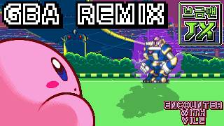 [GBA Remix]Vile 1 (Sigma Boss Intro) - Mega Man X【Kirby GBA Style】