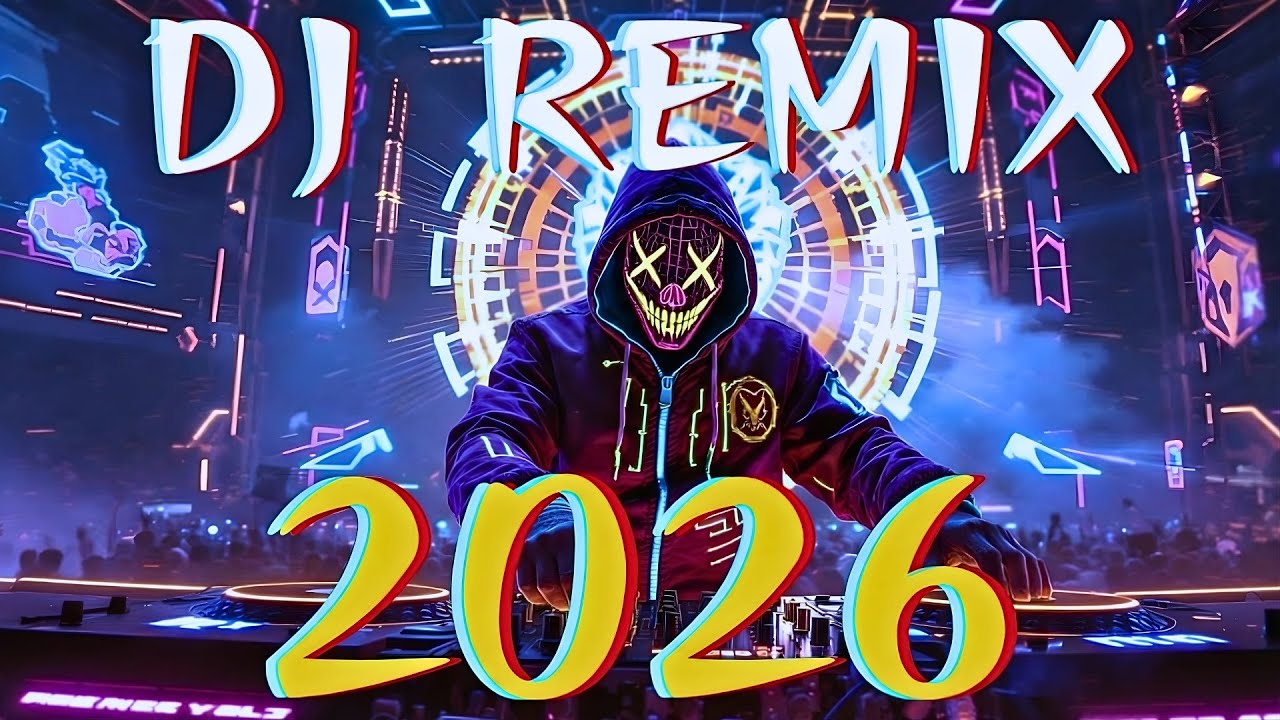 ✅ DJ MIX 2026 - Remixes & Mashups of Popular Songs 2025 | DJ Remix Club Music Disco DJ Mix 2024 🔥