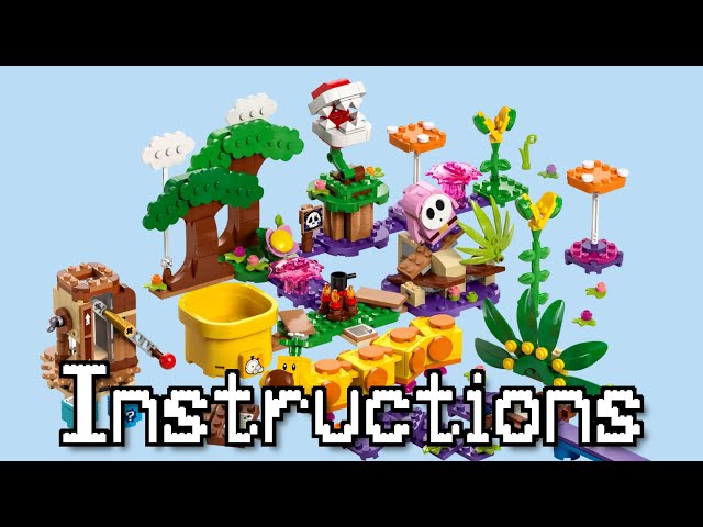 ミャオ出品 LEGO Super Mario: Soda Jungle Maker Set Instructions! 71434 - YouTube