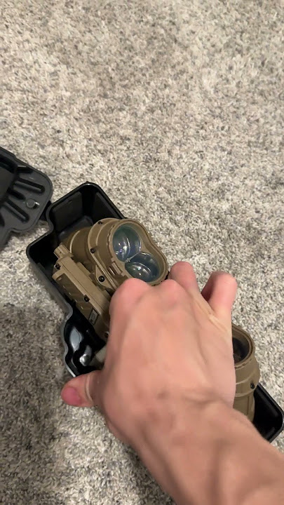 ARGUS PNVG-18 First Peek | GPNVG-18 | Pano Night Vision | Quad Nods #shorts #nightvision #nvg
