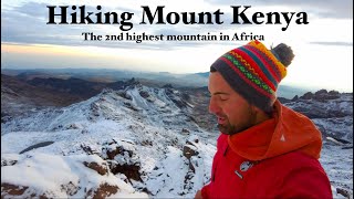 Hiking Mt. Kenya - Summit of Point Lenana and Descent (part 2)