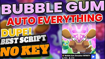Bubble Gum Simulator Infinity Script Pastebin | Auto Farm, Auto Hatch Eggs, Sell & More! (No Key)