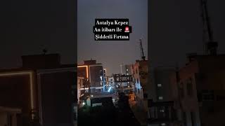 Şiddetli Fırtına Ve Yağmur Var..