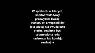 Nadzór w spółce z o.o. - cz. 3 #shorts #prawo #prawospółek #spółka #spółkazoo #firma #hajs