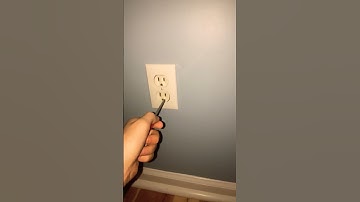 This is what happens when you put metal in an electrical socket