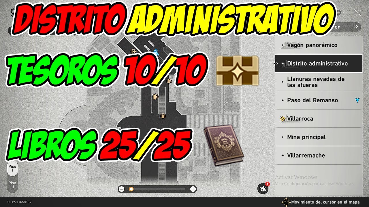 [StarRail1.0] TODOS LOS COFRES, LIBROS/CHANCHITO 🎁DISTRITO ...