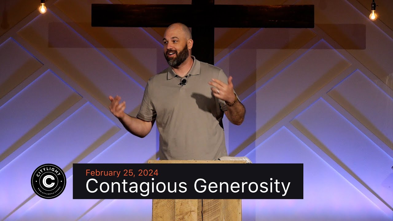 Contagious Generosity - YouTube