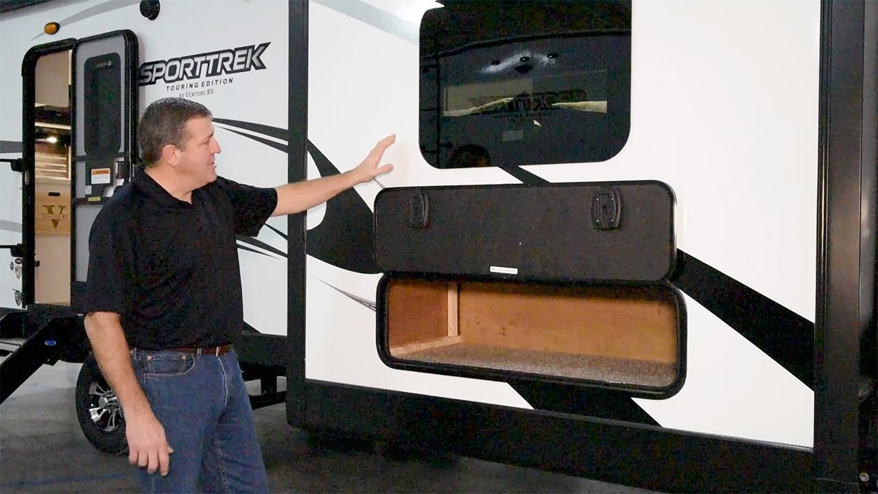 2021 Venture RV SportTrek Touring Edition STT272VRK Luxury Travel Trailer Exterior