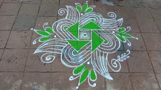 Day_6 Navaratri 2023 padikolam/Saraswati pooja padikolam/Diwali special latest padikolam/Latha kolam