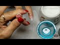 Como aplicar uñas acrilicas CORTAS