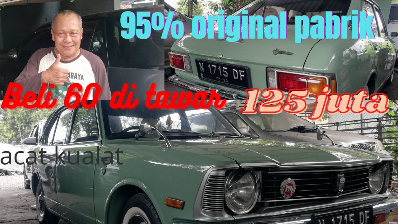 Corolla 1973 deluxe/Bungkuk Antik 