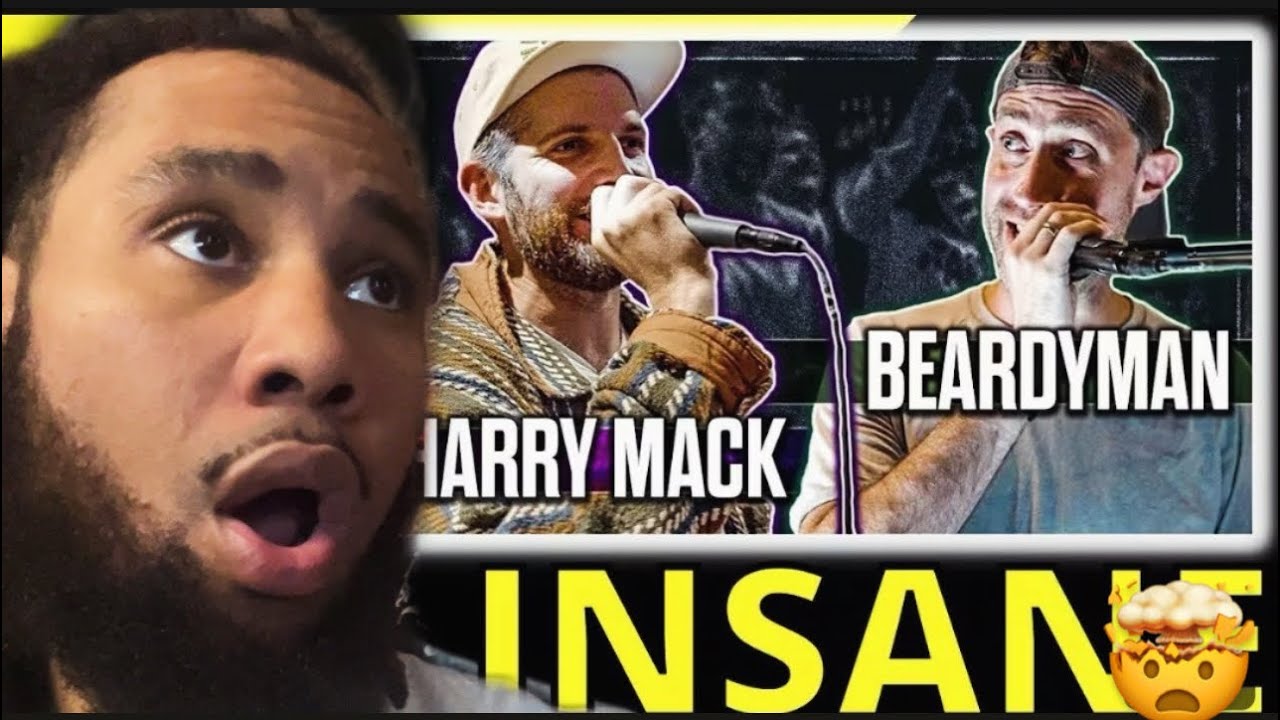 My FIRST TIME Hearing Harry Mack x Beardyman 🤯 NONE of This Was Planned!