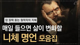 인생에 한번은 니체를 만나야 한다 | 잠 잘때 듣는 니체 명언 모음 | 혼자일 수 없다면 나아갈 수 없다 | 오디오북 by 고독한 낭독회 19,346 views 4 weeks ago 1 hour, 3 minutes