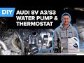 Audi S3 Water Pump & Thermostat Replacement DIY (2015-2021 Audi 8V A3, S3, TT, TTS)