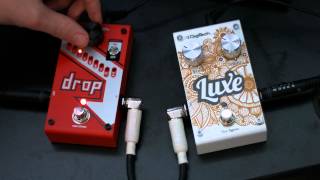 Digitech Drop and Luxe pedals